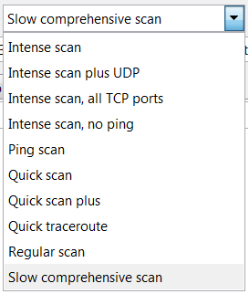 different types of scans